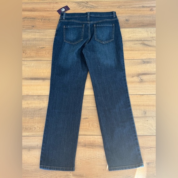 New Gloria Vanderbilt 6P Jeans Straight Leg NWT Petite - Picture 4 of 5